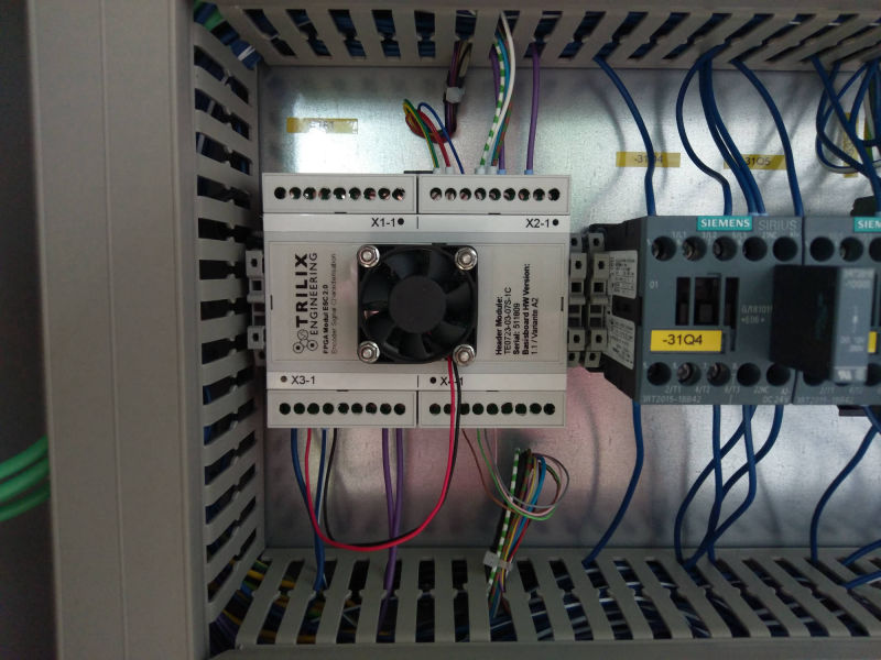 FPGA Messmodul Schaltschrankeinbau