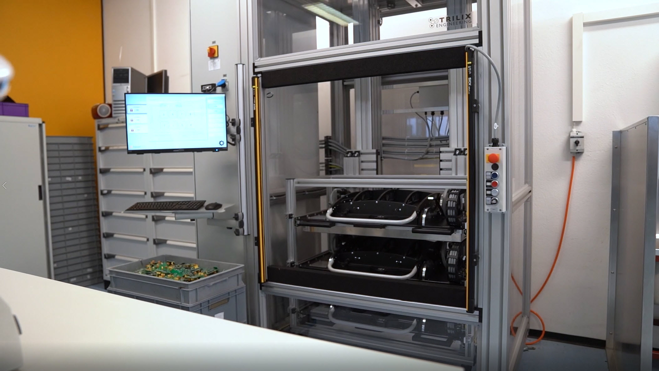 Testautomatisierungssystem Schnittstellen und Anschlüsse