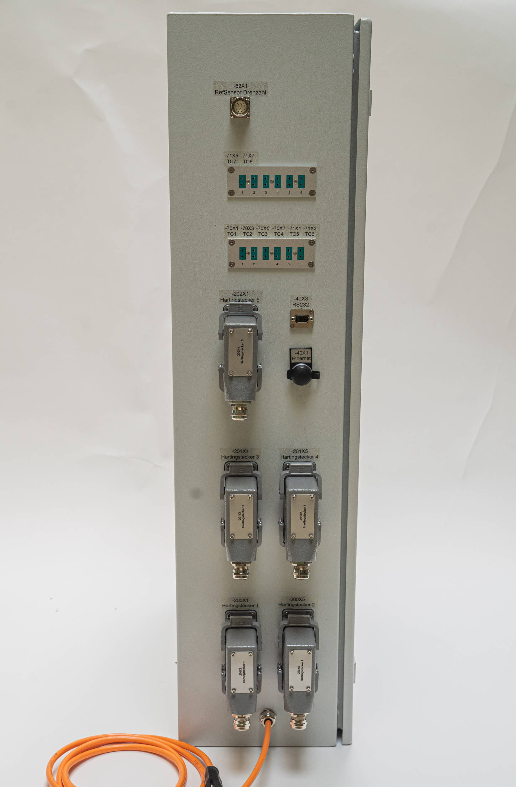 Testautomatisierungssystem Schnittstellen und Anschlüsse